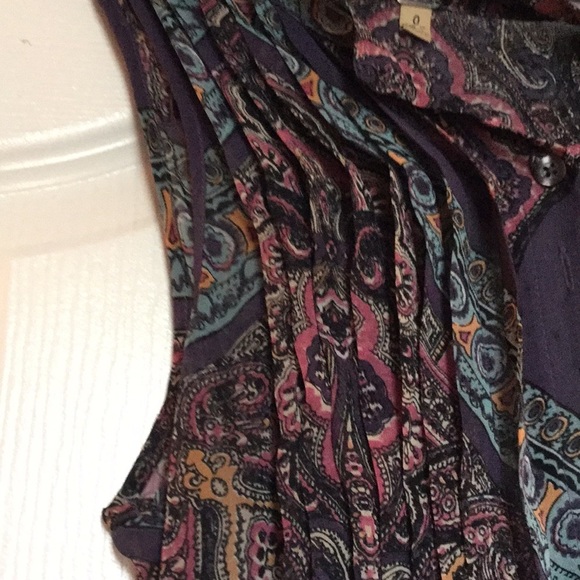 nwot Gorgeous free people jumpsuit romper xs 0 sheer onesie jumper - Picture 5 of 5